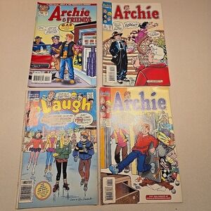 Vintage Archie Comics Lot of 4 Laugh Archie And Friends No 473 99 13‎ 509